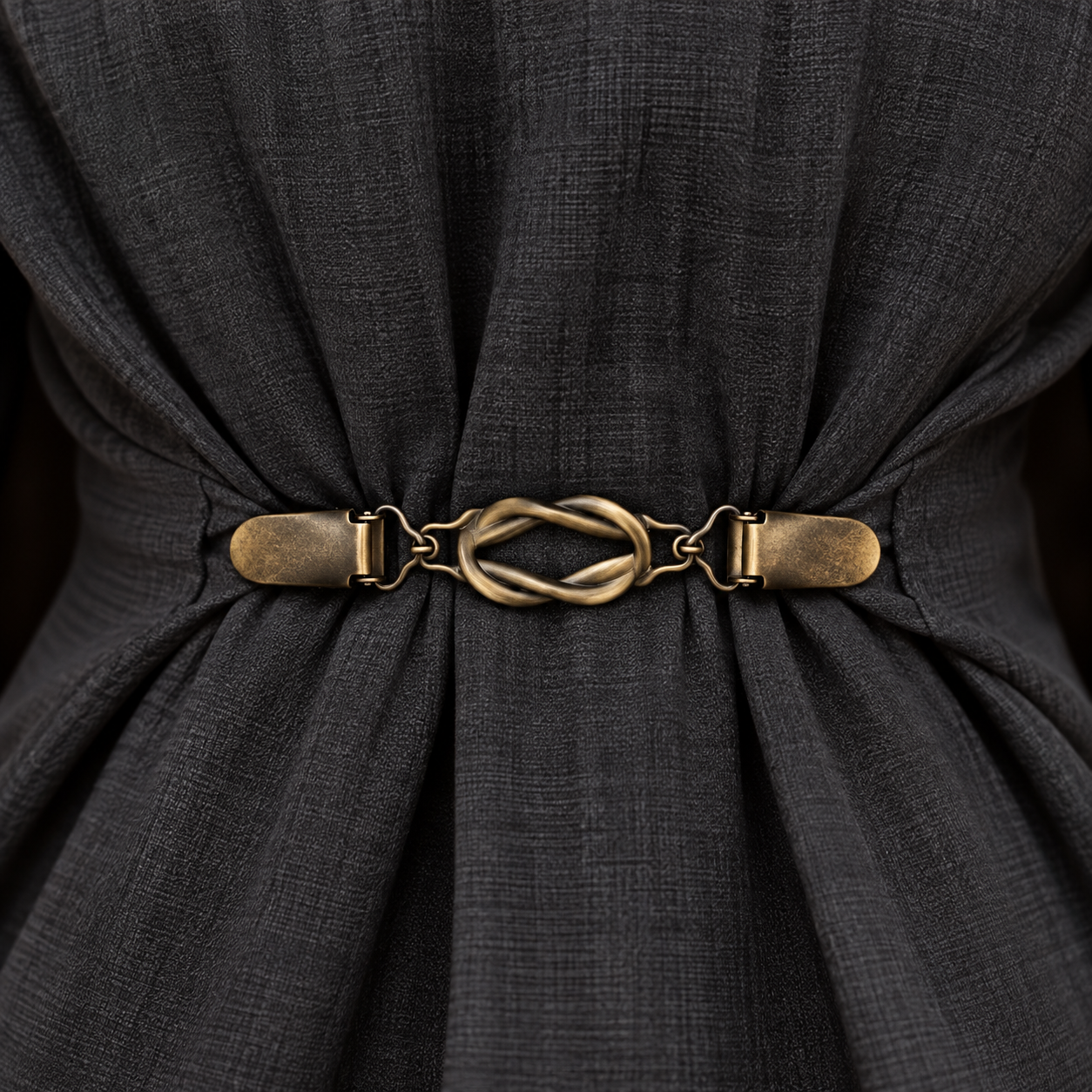 AntiqueBrassWaistClasponCharcoalPleats.png